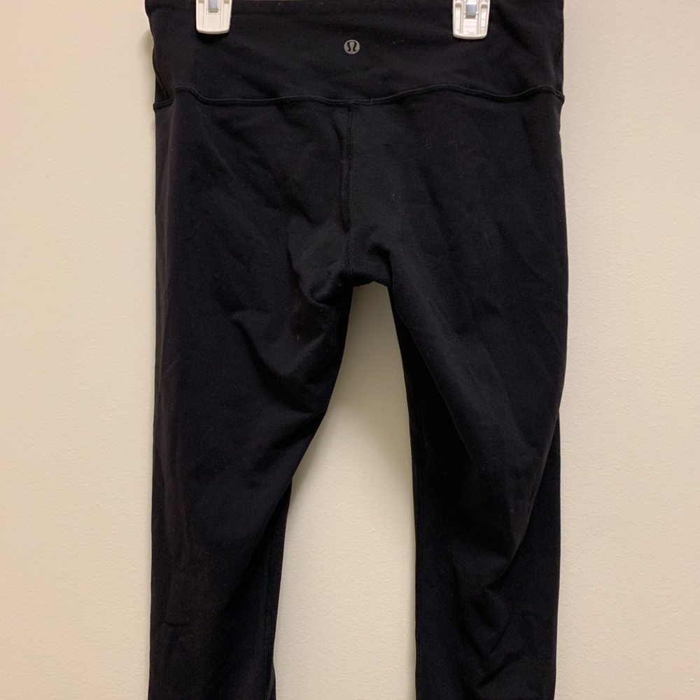 Lululemon Crop Black Leggings